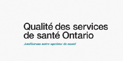Qualité des services de santé Ontario
