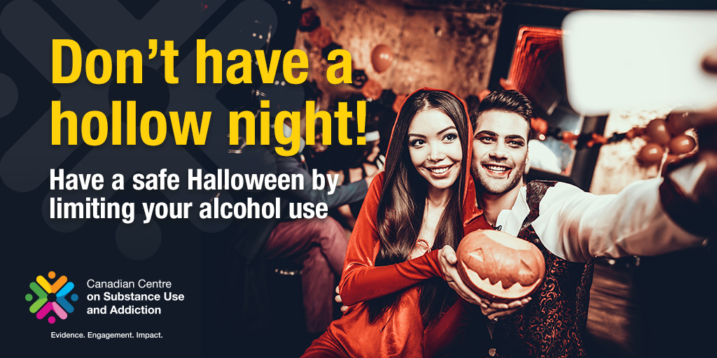 Don't have a Hollow Night! Have a Safe Halloween by Limiting Your Alcohol Use