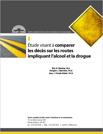 Étude visant à comparer les décès sur les routes impliquant lalcool et la drogue