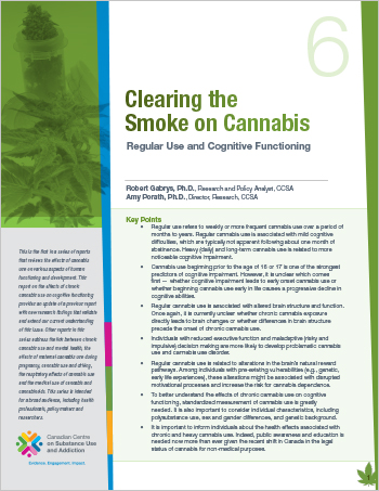 Clearing the Smoke on Cannabis: Regular Use and Cognitive Functioning