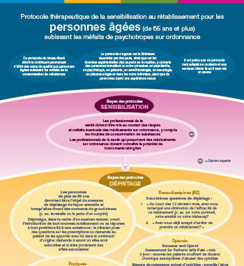 Protocole thérapeutique pour personnes âgées subissant les méfaits des médicaments d’ordonnance (version en ligne)