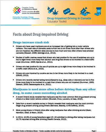 Facts about Drug-Impaired Driving