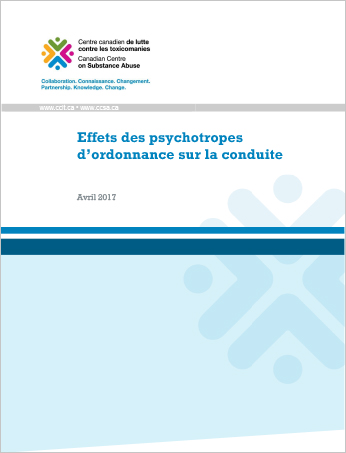 Effets des psychotropes d’ordonnance sur la conduite (Rapport)