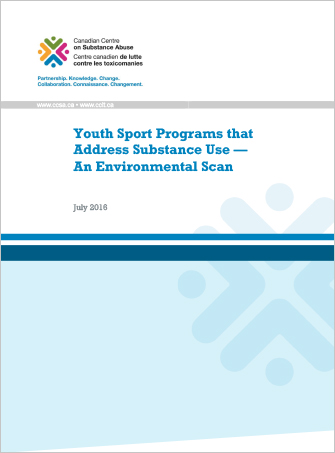 Youth Sport Programs that Address Substance Use — An Environmental Scan