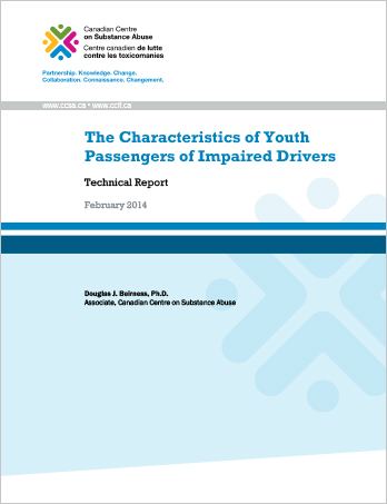 The Characteristics of Youth Passengers of Impaired Drivers: Technical Report