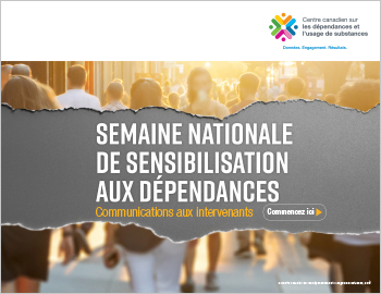 Semaine nationale de sensibilisation aux dépendances : communications aux intervenant