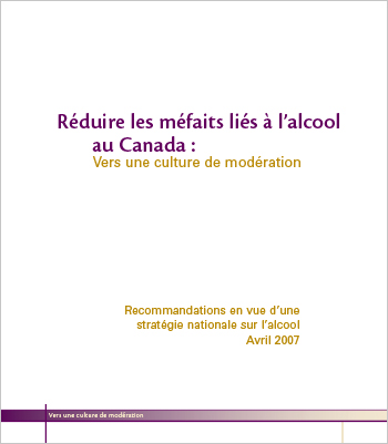 Réduire les méfaits liés à l’alcool au Canada : Vers une culture de modération