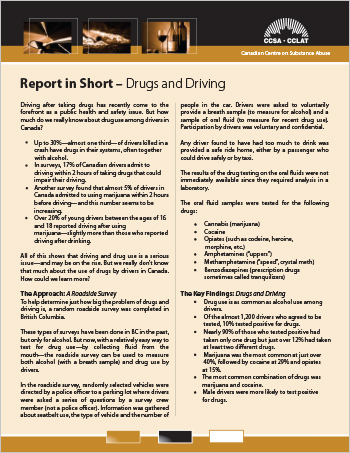 Report in Short – Drugs and Driving