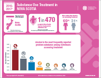Substance Use Treatment in Nova Scotia 2016–2017 [infographic]