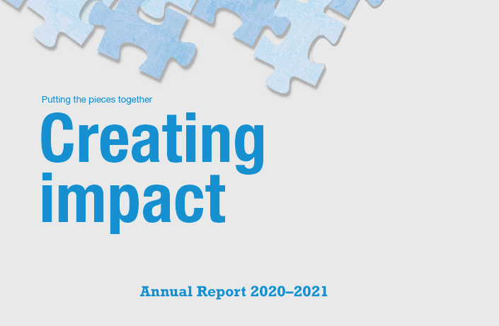 annual report 2020 banner
