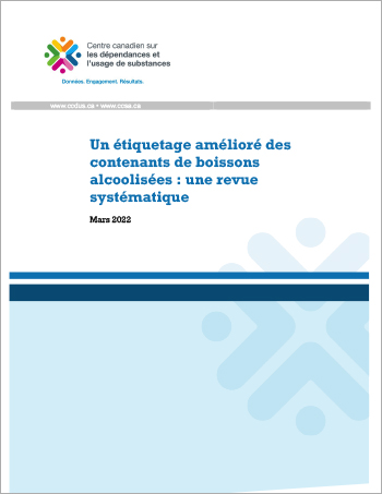 Un étiquetage amélioré des contenants de boissons alcoolisées : une revue  systématique [rapport]