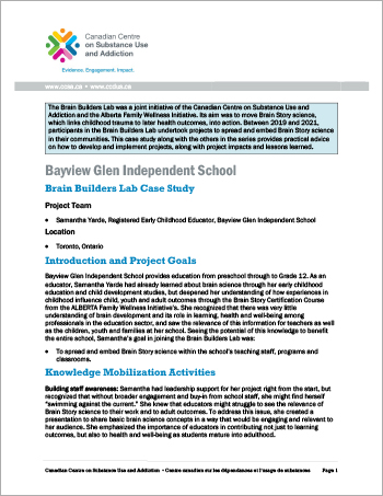 Bayview Glen Independent School: Brain Builders Lab Case Study