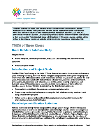 YMCA of Three Rivers: Brain Builders Lab Case Study