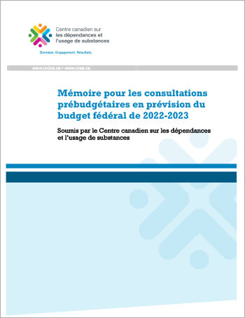CCSA 2022 Pre-Budget Submission