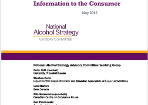 What Is a Drink? Communicating Drink Information to the Consumer