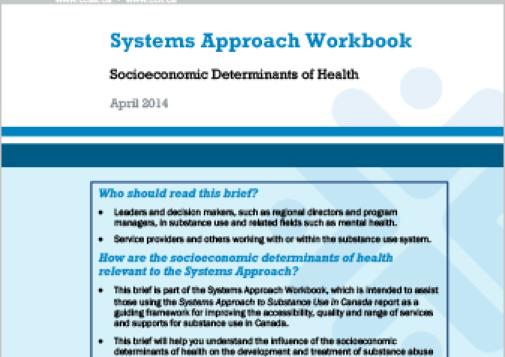 Systems Approach Workbook: Socioeconomic Determinants of Health