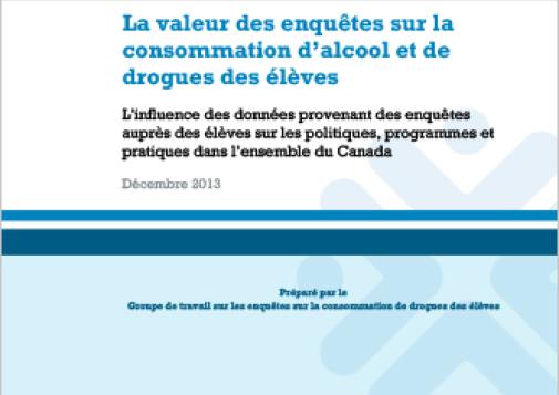 La valeur des enquêtes sur la consommation d’alcool et de drogues des élèves