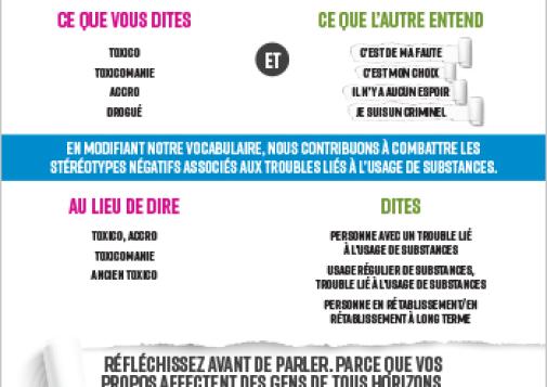 Langage stigmatisant use [fiche de reseignements]