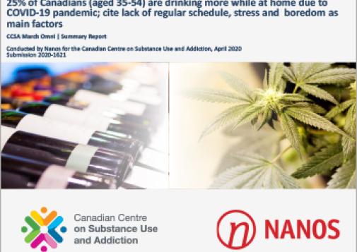 COVID-19 and Increased Alcohol Consumption: NANOS Poll Summary Report