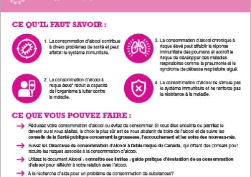 L’alcool et le système immunitaire : 4 choses à savoir [infographie]