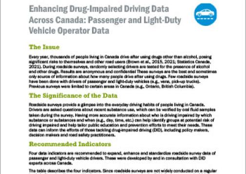 Enhancing DID data across Canada - Passenger and light duty operator data