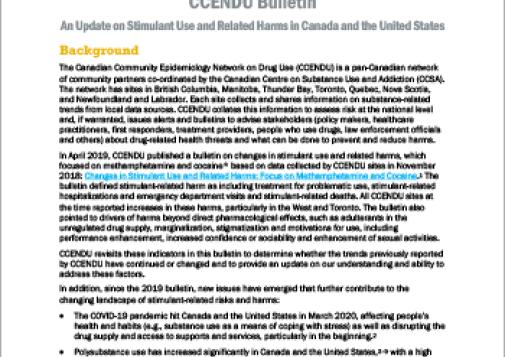 CCENDU 2022 Stimulants Update