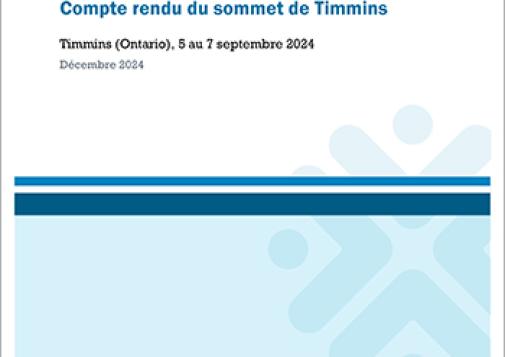 Compte rendu du sommet de Timmins