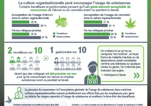Usage de substances au travail : postes critiques sur le plan de la sécurité – culture organisationnelle