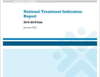 National Treatment Indicators Report: 2016-2018 Data