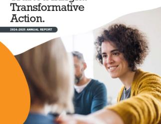cover of Trusted Insight Transformative Action 2024–2025 CCSA Annual Report