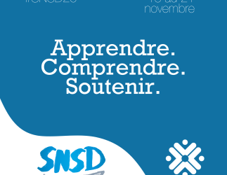 Graphique de la Semaine nationale de sensibilisation aux dépendances : « Apprendre. 