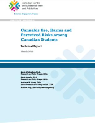 Cannabis Use, Harms and Perceived Risks among Canadian Students: Technical Report