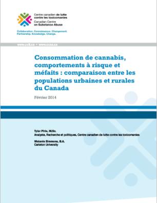 Consommation de cannabis, comportements à risque et méfaits : Comparaison entre les populations urbaines et rurales du Canada