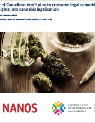 The Majority of Canadians Don't Plan to Consume Legal Cannabis, Canadian Insights into Cannabis Legalization