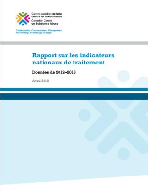 Rapport sur les indicateurs nationaux de traitement : Données de 2012-2013