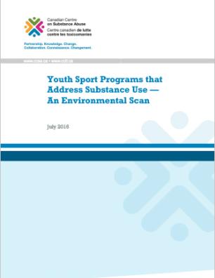 Youth Sport Programs that Address Substance Use — An Environmental Scan