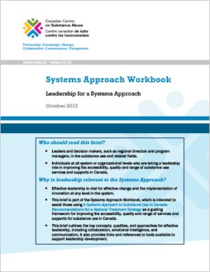 Systems Approach Workbook: Leadership for a Systems Approach