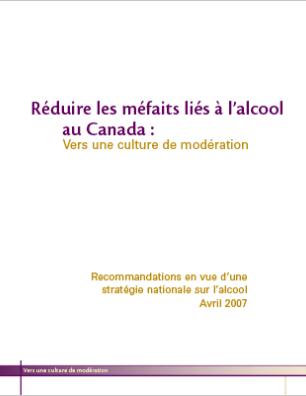 Réduire les méfaits liés à l’alcool au Canada : Vers une culture de modération