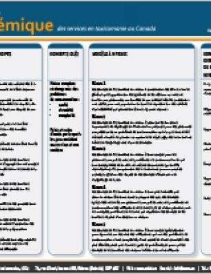 Approche systémique (Tableau récapitulatif)