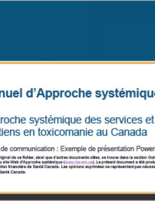 Manuel d’Approche systémique [présentation]