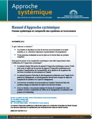 Manuel d’Approche systémique : Pensée systémique et complexité des systèmes en toxicomanie