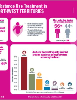 Substance Use Treatment in the Northwest Territories 2017–2018 [infographic]