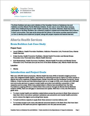 Alberta Health Services: Brain Builders Lab Case Study