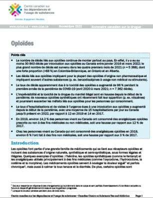 CCSA-Canadian-Drug-Summary--Opioids-2022-fr