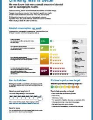Canada’s Guidance on Alcohol and Health, Public Summary: Drinking Less Is Better (Poster)