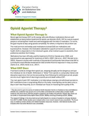 Opioid Agonist Therapy